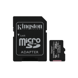 KINGSTON MicroSD XC 256GB / Class 10 / Adaptador SD KINGSTON MicroSD XC 256GB / Class 10 / Adaptador SD Precio: 19.49999942. SKU: S55092219