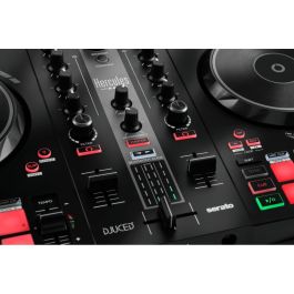 Hercules DJControl Inpulse 300 MK2 Consola DJ con Serato DJ Lite, DJUCED, 16 Pads, 8 Modos - Negro (4780944)