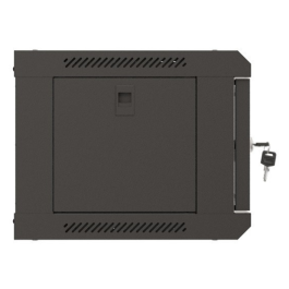 Lanberg WF03-5304-10B Armario Rack de Pared 4U Negro, con Capacidad 60 kg, Bloqueo y Rieles Lanberg WF03-5304-10B Armario Rack de Pared 4U Negro, con Capacidad 60 kg, Bloqueo y Rieles