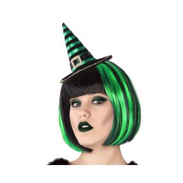 Diadema Sombrero Bruja Verde Dorado - Complemento para Disfraz de Hechicera, Halloween Precio: 1.68999974. SKU: S1130883