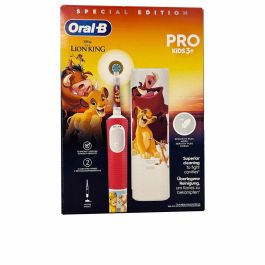 Oral-B Cepillo eléctrico VITALITY INFANTIL REY LEÓN para niños, 2 modos de cepillado, incluye 4 pegatinas Precio: 29.49999965. SKU: B18KLJ5TSJ