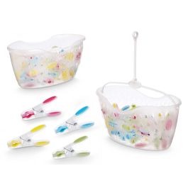 Cesta 24 Pinzas Silicona Arte Regal 24X11CM (24 Unidades) Precio: 79.49999959. SKU: B1AAGK2QJM