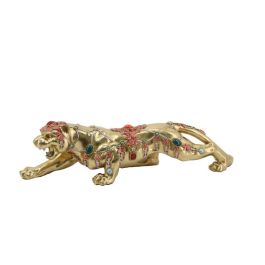 DKD Home Decor Figura Pantera Resina Dorado 39 x 10 x 11 cm Precio: 14.45466. SKU: S3030204