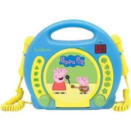 LEXIBOOK - PEPPA PIG - Reproductor de CD Karaoke para niños con 2 micrófonos Precio: 61.49999966. SKU: S7122533