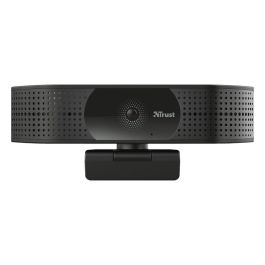 TRUST Webcam TW-350/ Enfoque Automático/ 3840 x 2160 4K UHD