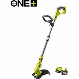 Ryobi RYO4892210179296 Recortadora / Enderezadora de Bordes, Corte Ø 25-30 cm, Cable Ø 1 x 1,6 mm, 1 Batería 18V 5Ah y Cargador 2A