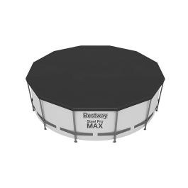 Cubrepiscinas Bestway Negro Ø 370 cm Cubrepiscinas Bestway Negro Ø 370 cm
