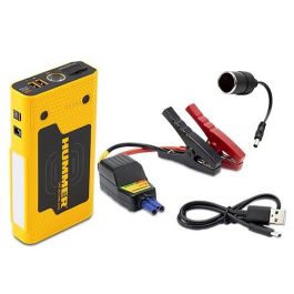 Arrancador Batería 12V 2000A Pico 10000mAh HUMMHXPRO para Motores 8.0L Gasolina / 7.0L Diesel, Power Bank y Carga Inalámbrica