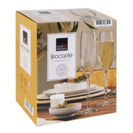 Royal Leerdam Set 6 Copas Champagne 21 cl "Brocante"