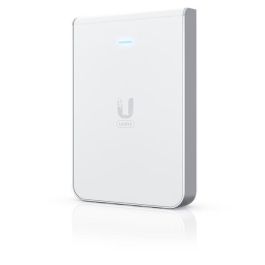 Ubiquiti Punto de Acceso Inalámbrico U6 In-Wall WiFi 6 Dual-Band 2.4/5 GHz 5.3 Gbps con 5 Puertos Ethernet PoE Integrado