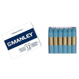 Manley Ceras 60 mm Celeste Claro Estuche 12 Unidades Precio: 2.50000036. SKU: B15EX7QE92