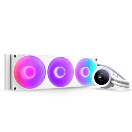 NZXT RL-KR360-W2 Kraken Plus 360 RGB Refrigeración Líquida con Pantalla 1.54" y Ventiladores RGB - Blanco Precio: 248.50000021. SKU: B1KK4LHQZ2