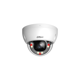Dahua DH-IPC-HDBW2449EP-S-IL-0280B Cámara IP Domo Antivandálica WizSense 4MP H.265 IR WDR IP67 IK10 Starlight 2.8mm