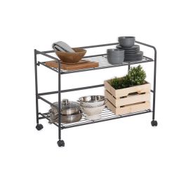 Confortime Estantería Plegable 2 Niveles 67 x 30 x 44.8 cm