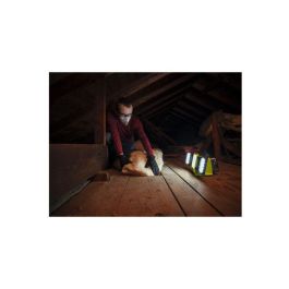 Ryobi RYO4892210199119 Panel LED 18V Triple con 3 intensidades: 3000/1500/800 lúmenes y paneles ajustables 150°/360°