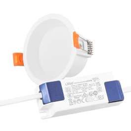 Downlight LED 7W 140Lm/W Driver LIFUD Flicker Free 6000ºK [HO-DL01-LI-7W-CW] Precio: 4.49999968. SKU: 15190630269315