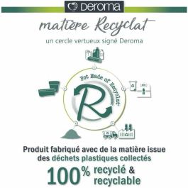 Deroma Vaso Save R Maceta 58L 48cm Gris Oscuro 9E954SZ