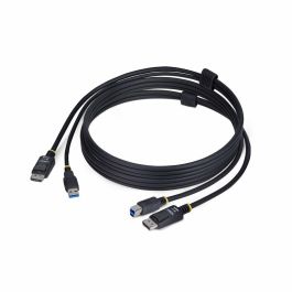 Cable adaptador Startech DU1226-KVM-CABLE Negro 1,8 m Cable adaptador Startech DU1226-KVM-CABLE Negro 1,8 m