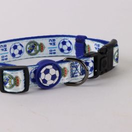 Cerdá T4M:M/L Collar para Perros Real Madrid Talla M-L Azul