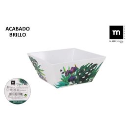 La Mediterranea Bol Melamina Tropic 18 cm x 8 cm Brillo Md (24 Unidades)