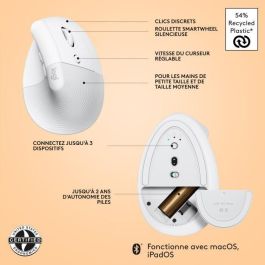 Mouse Raton Vertical Logitech Lift Mac Mouse Raton Vertical Logitech Lift Mac