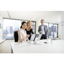 Durable Soporte Elevador Mesa Tablets 7-13 Pulgadas Giratorio 360° para Escritorio Profesional Referencia 8930-23