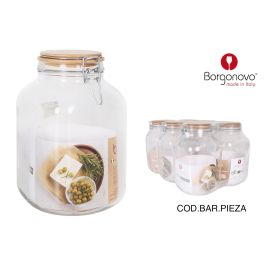 Borgonovo Tarro Hermetico Primizie 3100Cc 13x13x24cm Tapa Bambu (6 Unidades) Precio: 39.49999988. SKU: S2206088