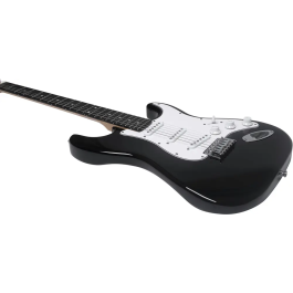 Eko Guitarra Eléctrica Starter ST100 Formato 3/4 Tipo Strat - Negra