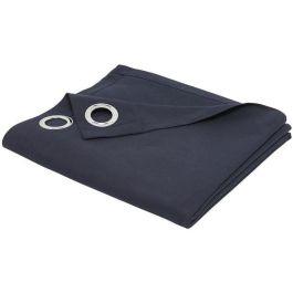 Today TOD1694780560730 Cortina con ojales 140x240cm 100% Algodón Azul marino