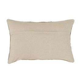 DKD Home Decor Cojín Boho Kilim de Lana y Yute 60 x 40 cm (2 Unidades)