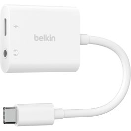 Belkin NPA004BTWH Adaptador Audio y Carga USB-C 3.5mm Blanco 60W Precio: 48.59000025. SKU: B12NA5NJ3Z
