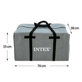 Intex Barco Mariner 3 Personas con 2 Remos de Aluminio y Bomba - 297x127x46cm