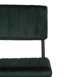 Taburete Verde Tejido-Metal Contract 44 X 50 X 115 cm