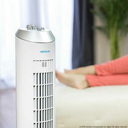 Ventilador Torre Cecotec ForceSilence 8090 Skyline 60W Blanco