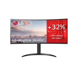 LG 34WP75CP-B LED display 86,4 cm (34") 3440 x 1440 Pixeles Wide Quad HD LCD Negro Precio: 425.89000047. SKU: B1E5Q45MZ9
