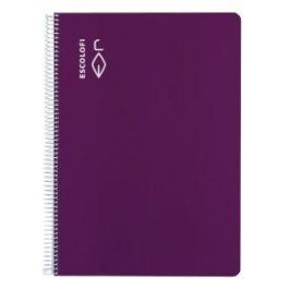Bloc Escolofi Tapa Dura A4 80H Cuadric.4X4 70G Violeta 5 unidades Precio: 30.79000001. SKU: B1GV2X27TN