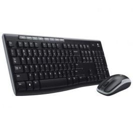 LOGITECH TECLADO + MOUSE MK270 optico wireless Negro Precio: 32.49999984. SKU: S0201550