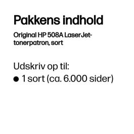 HP Laserjet M552/M553/M577 Toner 508A Negro 6.000 paginas estandard