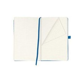 Herlitz my.book A5 Notizbuch kariert 96 Bl. con Leseband azul