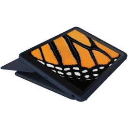 Logitech Rugged Combo 3 Touch 920-010361 - Teclado QWERTZ Alemán con Trackpad para iPad (7ª, 8ª, 9ª Gen) - Resistente a Golpes - Azul
