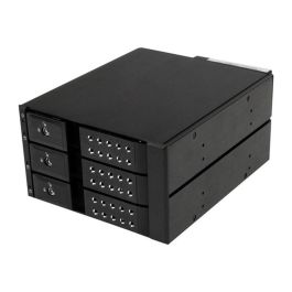 Rack Startech HSB3SATSASBA Negro 3,5" Portátil Rack Startech HSB3SATSASBA Negro 3,5" Portátil