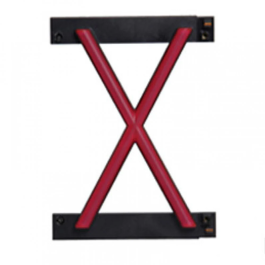 Green Ice Letra LED Neon X Ancho 105Mm Alto 161Mm Fondo 38Mm, Rótulos Personalizados con Impacto Neón y 8 Animaciones