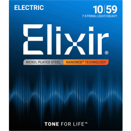 Elixir Juego Eléctrica Nanoweb 7St Super Light 10-59 Cuerdas Guitarra Eléctrica Precio: 18.94999997. SKU: B1A2CFBQ4H