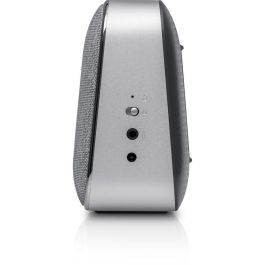Teufel MOTIV GO VOICE Altavoz Wi-Fi Bluetooth Inalámbrico Portátil, Color Plata Blanco
