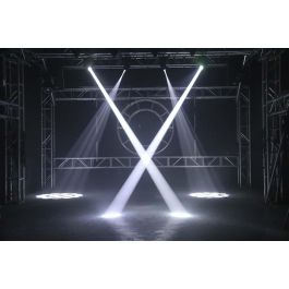 Algamlight Foco LED Blanco 80W con Efectos de Color, Arco Iris y Estroboscópico