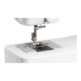Brother J14s Máquina de coser mecánica automática de 14 programas, color blanco