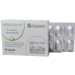 HERBOPLANET Mencalim Hp Complemento Alimenticio con Menta, Canela y Limón para la Digestión 30 Cápsulas Precio: 25.5899996. SKU: B1B5GF52GP