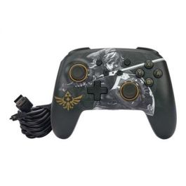 Mando con Cable PowerA Enhanced Battle-Ready Link para Nintendo Switch - NSGP0091-01, Oficial Nintendo, Botones Asignables, Cable USB-C 3m Mando con Cable PowerA Enhanced Battle-Ready Link para Nintendo Switch - NSGP0091-01, Oficial Nintendo, Botones Asignables, Cable USB-C 3m