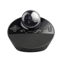 Logitech BCC950 ConferenceCam All-in-One HD 1080p Videoconferencia para Grupos Pequeños con Control Remoto y Altavoz Full Duplex, Certificada para Skype