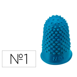 Q-connect Dediles de Goma Nº1 (20-22 mm Diámetro) Caja de 12 Unidades Color Azul Precio: 5.50000055. SKU: B1ERLD32M3
